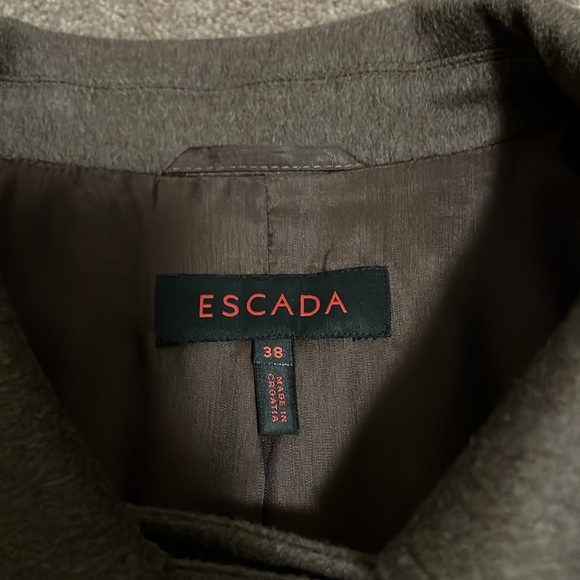 Escada double breasted brown blazer - size 38 - Picture 4 of 7